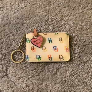 Vintage Dooney & Bourke Monogram Coin Purse
